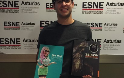 Daniel Campo Martínez, ganador del concurso de modelado 3D de ESNE Asturias