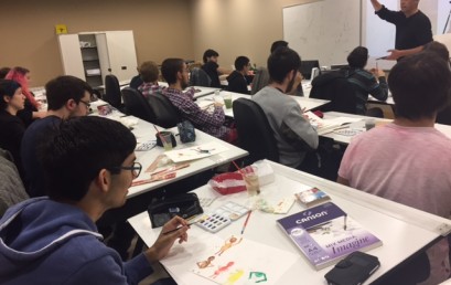 MASTERCLASS: “Monográfico de Acuarela” a cargo de Eduardo Montesinos en ESNE Asturias