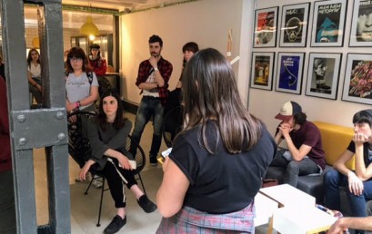 Visita de alumnos de diseño a Barcelona