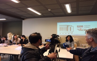 La Televisión Autonómica (TPA) visita ESNE Asturias