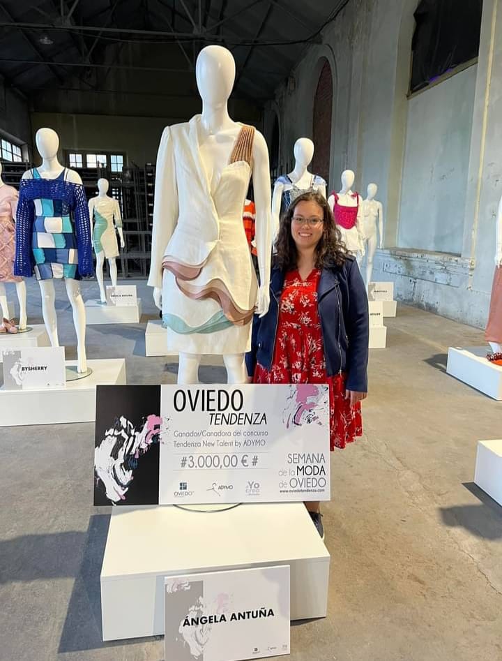 La alumni Ángela Antuña, Premio Oviedo Tendenza New Talent 2023