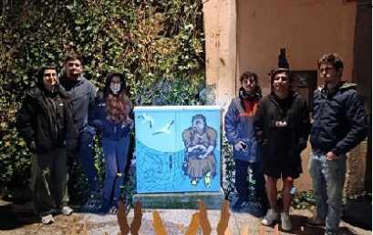 El alumnado de Ilustración de ESDAC lleva su creatividad a las calles con POLARTE